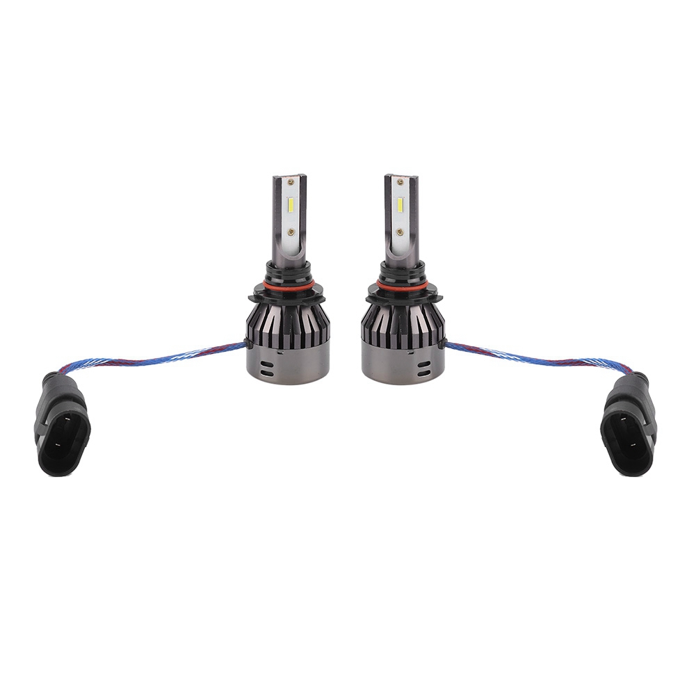 2 Led-lampen 9005 H10 Hb3 60w Superhellweiß Für Autoscheinwerfer, Frontscheinwerferzubehör