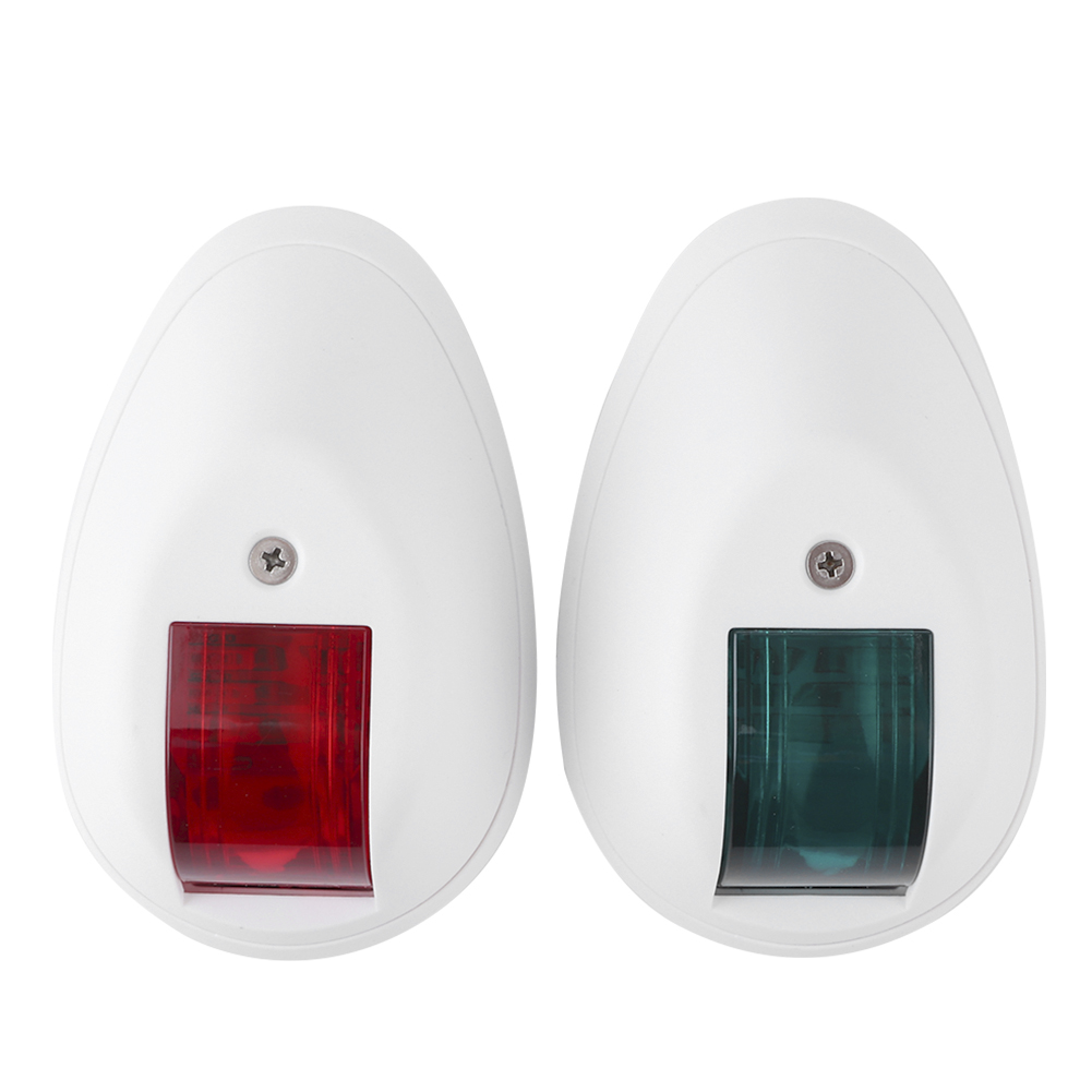 3-w-led-navigationsleuchte (12–24 V Dc), Wasserdicht (ip66), Signallampe Für Boote Und Yachten, Weiß