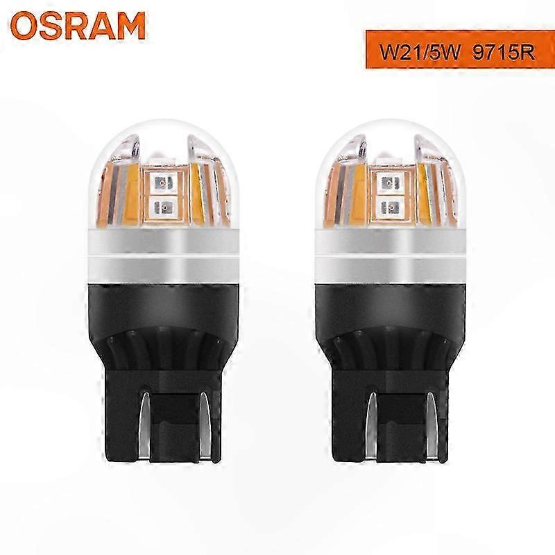 Led-blinkerbirne T20 W21w 7440 7443, Brems-/rückfahrlicht, Weiß/gelb, 2er-pack Für Autos