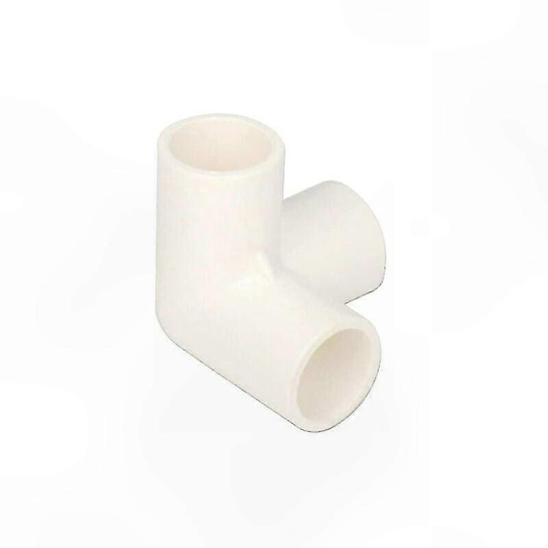 Packung Mit 10 20-mm-3-wege-pvc-fittings Für Robuste Gewächshäuser, Langlebige Weiße Verbinder Für Heimwerker- Und Möbelmontage