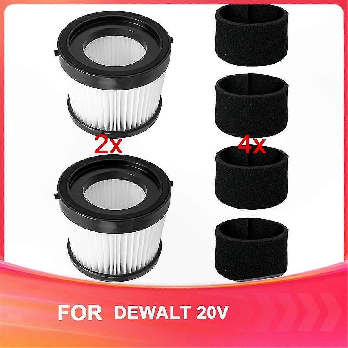 Hepa-ersatzfilter Mit Schaumstoffhülle Für Staubsauger, Kompatibles Zubehör, Ersatzteil, Hohe Effizienz, Weiß, 1 Stück, Für Optimale Reinigung.
