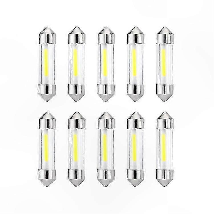 10er-packung Soffitten-led-lampen (31–41 Mm, 6000 K, Kaltweiß) Für Fahrzeuginnenbeleuchtung, 12-v-ersatz, Cob-technologie