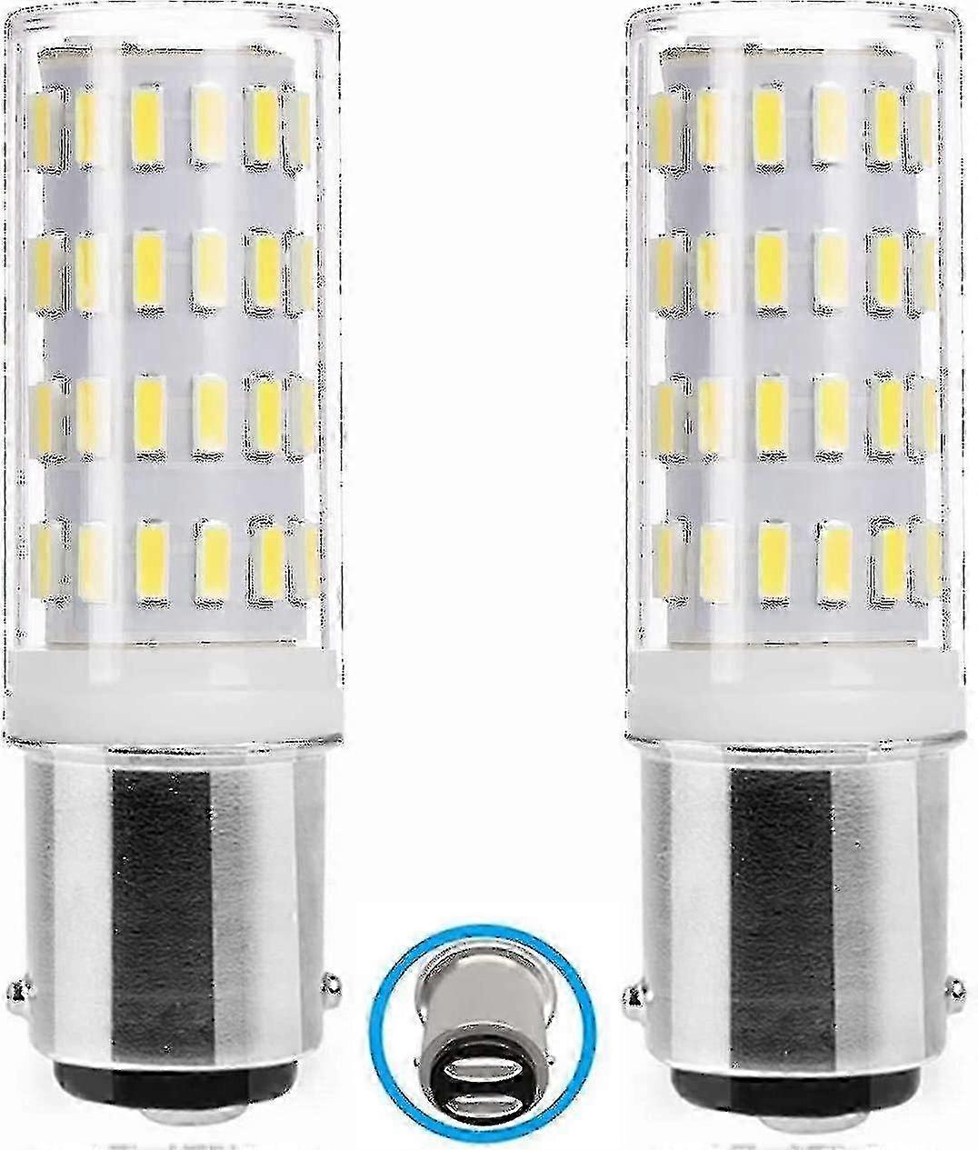 Ba15d Led-lampe, 6000k Kaltweiß, 5w Doppelkontakt-bajonettsockel, Entspricht 50w Für 12v-24v Geräte