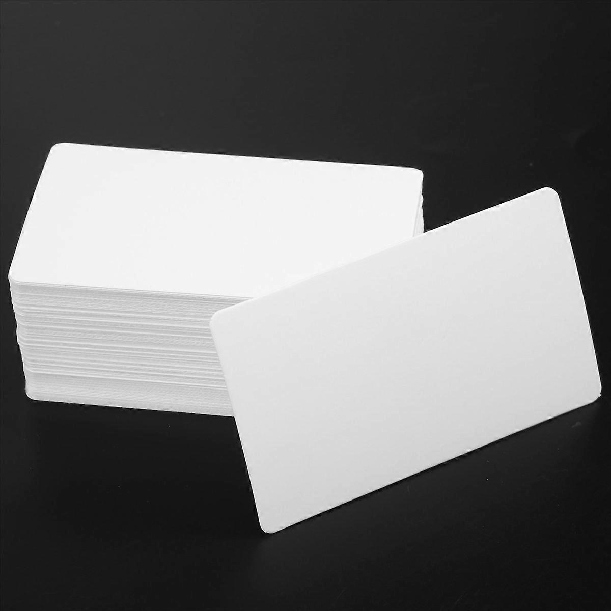 100 Leere Nachrichtenkarten, Leeres Visitenkartenpapier, 100 Wortkarten
