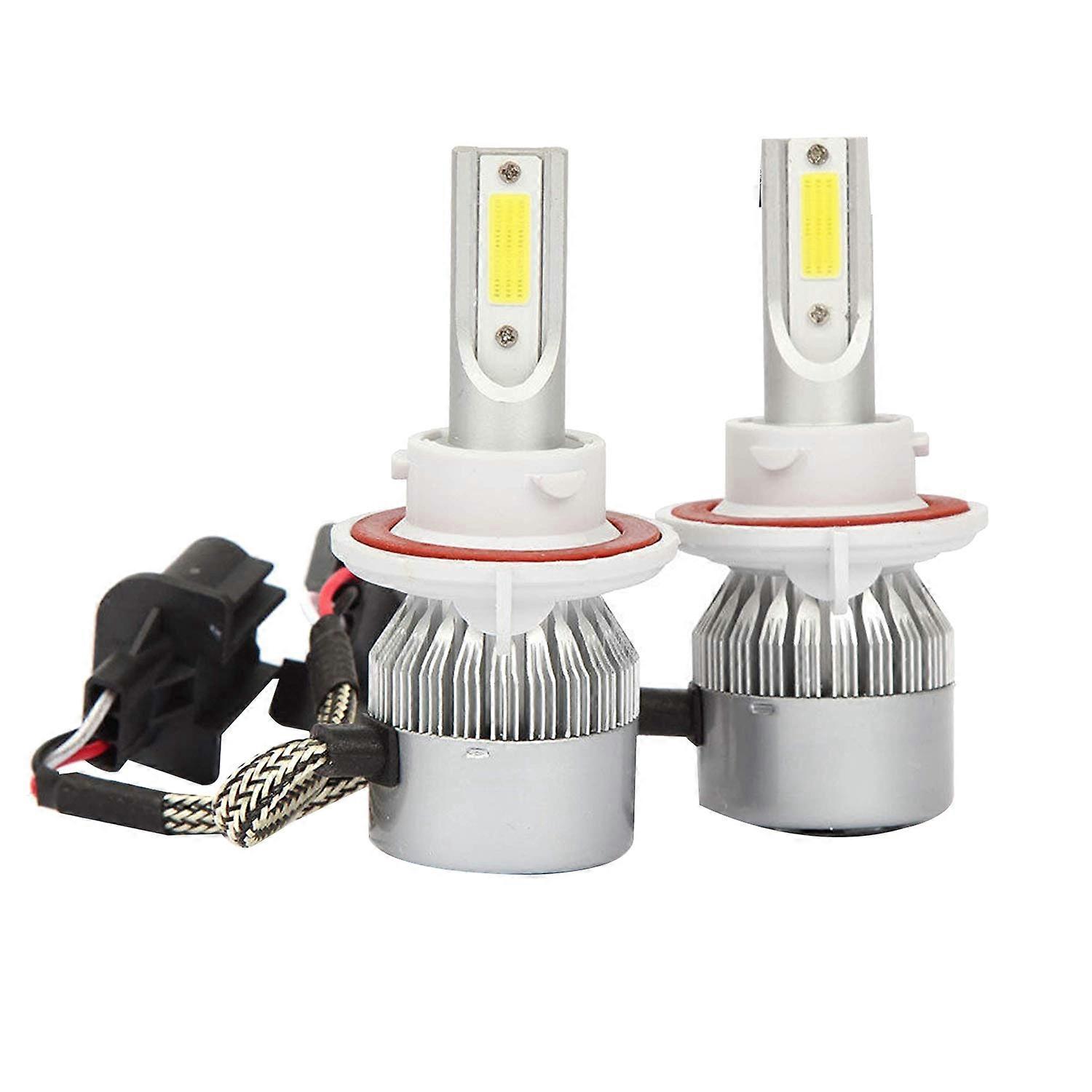 2er-pack H13/9008 Led-lampen, 72 W, Abblend- Und Fernlicht, Kaltweiß