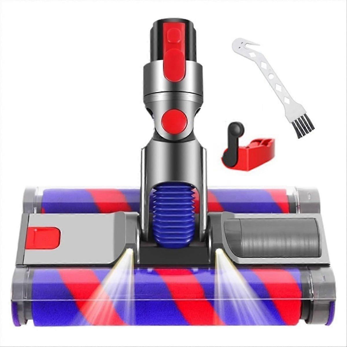 Motorisierte Bürste Für Dyson Staubsauger V7, V8, V10, V11 Und V15, Elektrische Bodendüse, Reinigungszubehör, Walzenbürste, Kompatibel Mit Dyson, Ersatzteil, Weiß, Für Den Hausgebrauch
