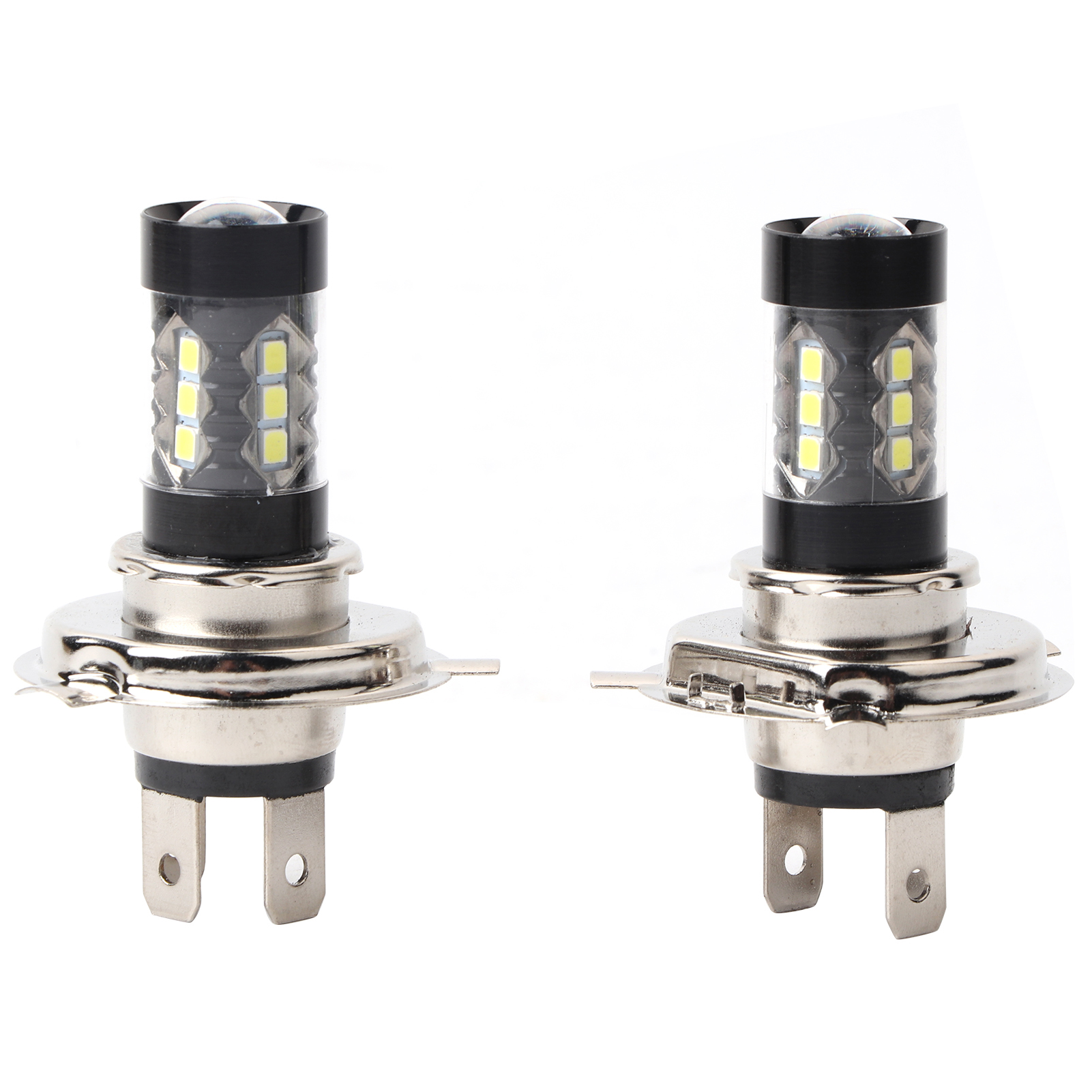 2 H4 12v-24v 80w Leistungsstarke Weiße Led-lampen Für Nebelscheinwerfer Und Tagfahrlicht Im Auto