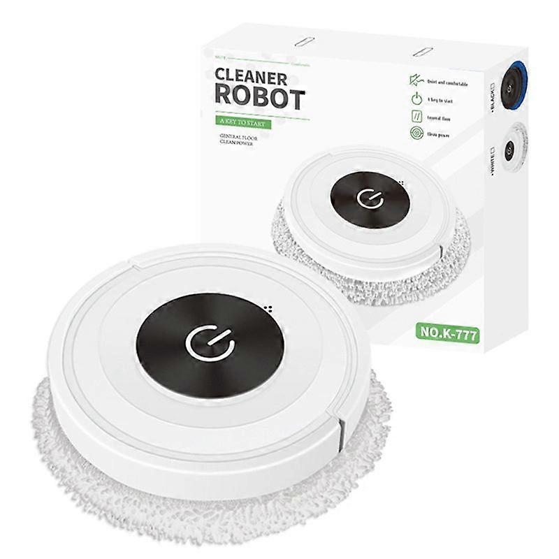 Silent Touch Saug- Und Wischroboter, Saugt Und Reinigt Böden, Weiß, Automatisches Modell