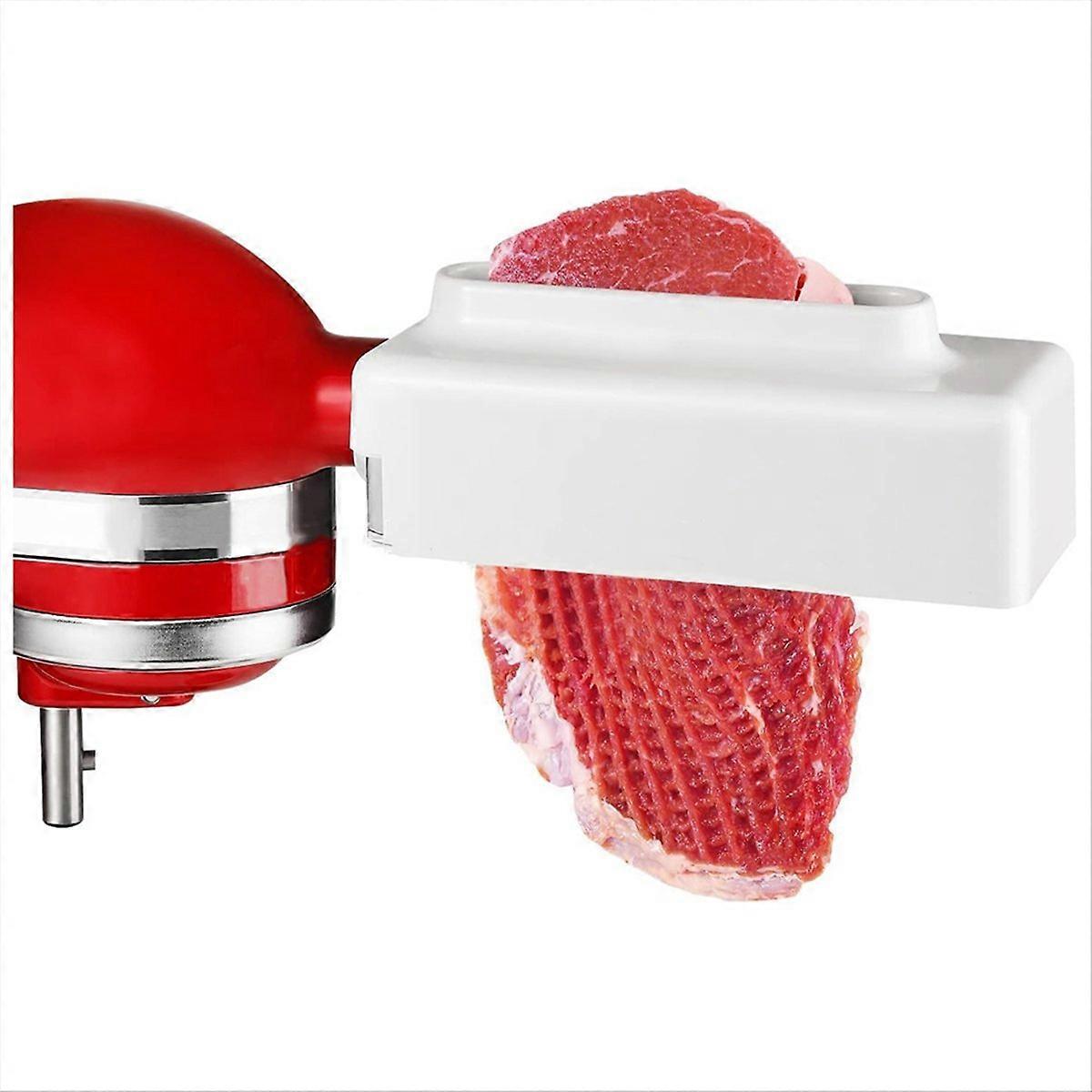 Aufsatz Für Standmixer, Weiße Geflügelzahnräder, Fleischzartmacher Kompatibel Mit Standmixern, Mixerzubehör, Ersatzteil, Robuster Edelstahl, Professioneller Einsatz, 1 Stück.