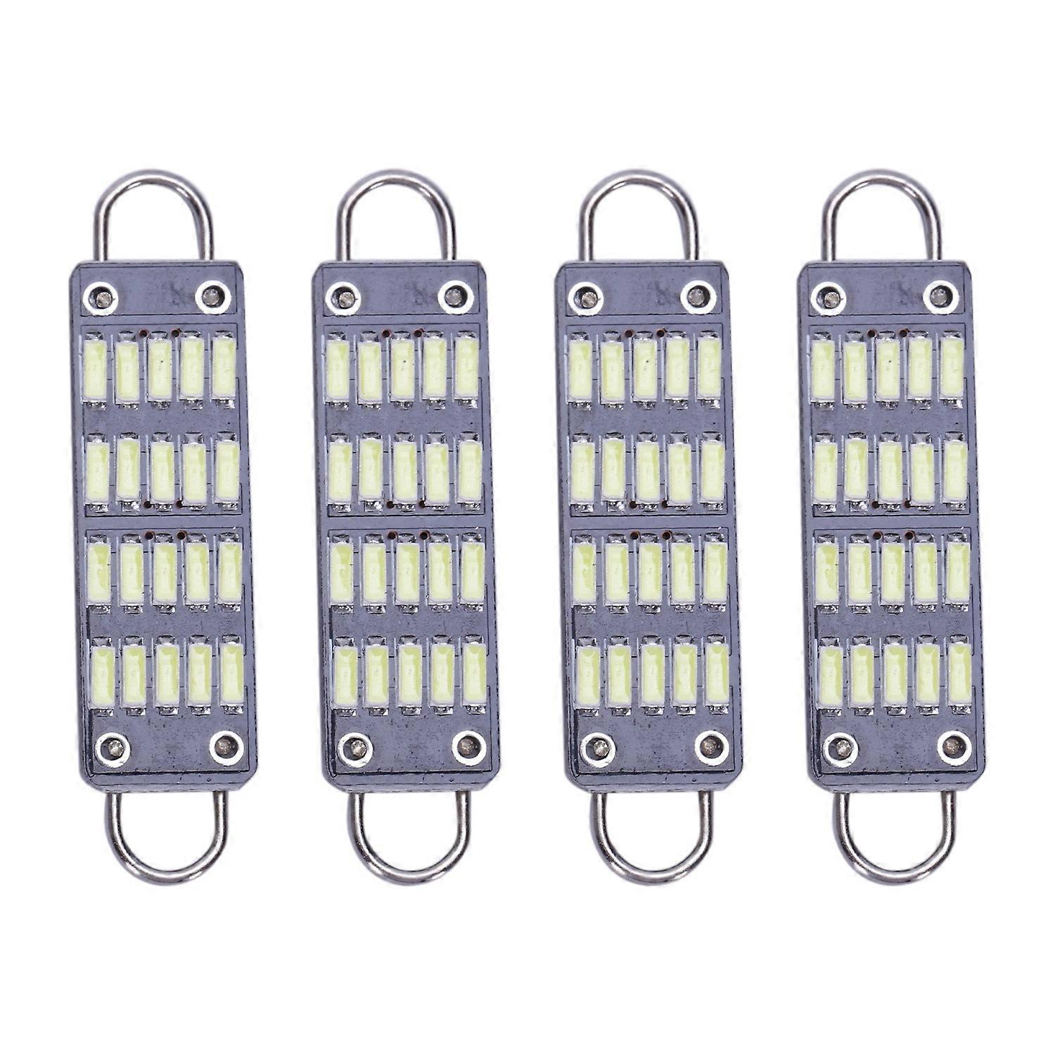 44-mm-led-sofittenlampe, Hellweiß, 20 Smd-leds, Starrer Ring, 4,4 Cm, Fahrzeuginnenbeleuchtung