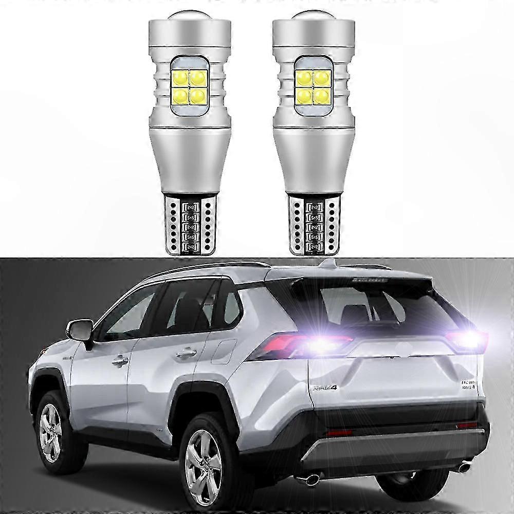 2 Led-rückfahrscheinwerfer Für Rav4 2004-2024, Weiß, Fehlerfrei, Wasserdicht, Rückfahrscheinwerfer, 2er-set, Kompatibel Mit Toyota-fahrzeugen