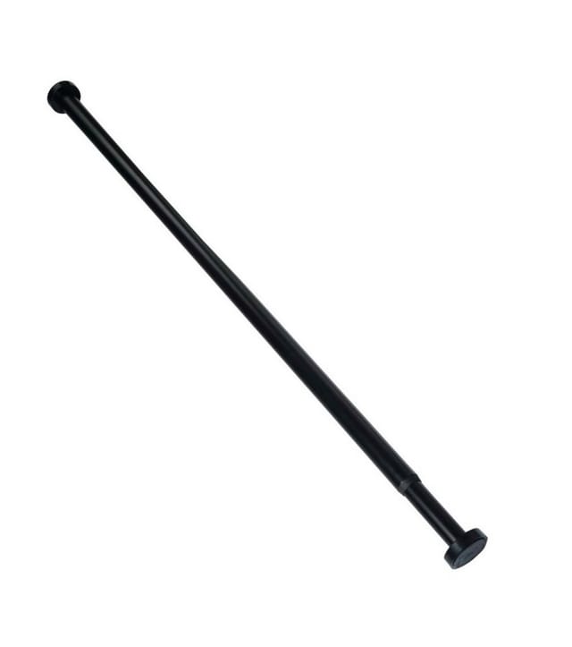 Sanilo Duschvorhangstange Schwarz 90-160 cm