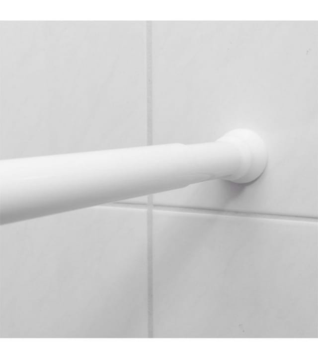 Sanilo Duschvorhangstange Weiß 90-170cm