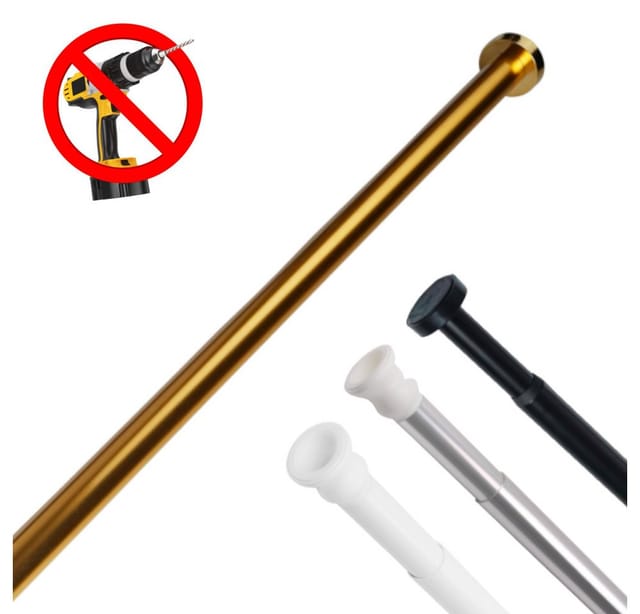 Sanilo Duschvorhangstange Gold 90-160 cm