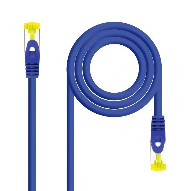 Rj45 Kat6a S/ftp Cu Lszh 2m Blau Rj45 Kat6a S/ftp Patchkabel