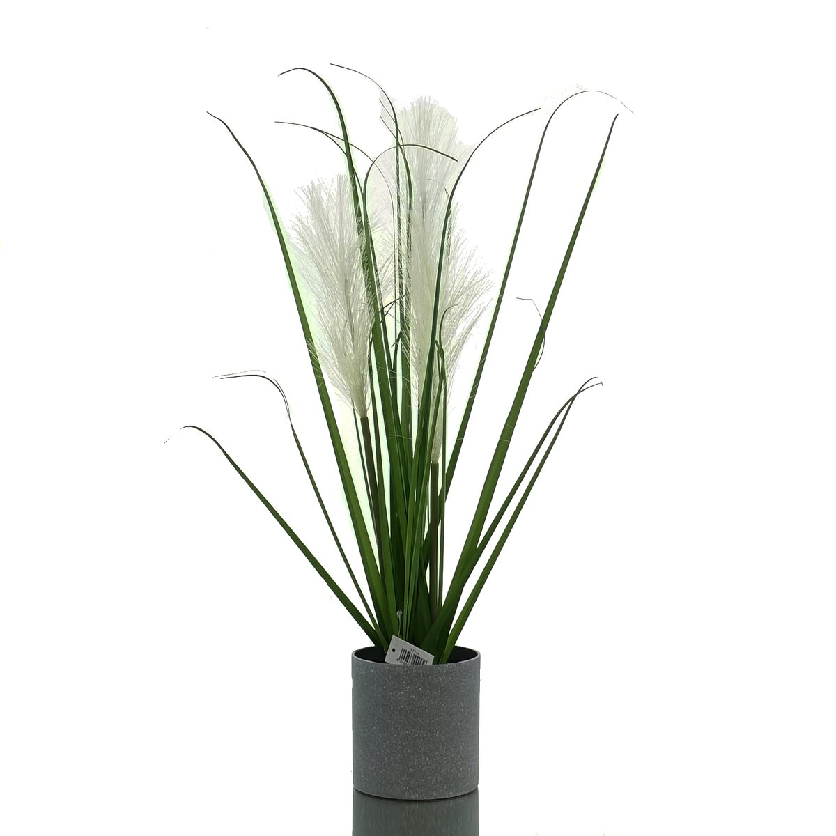 Dpi Grasarrangement Im Grauen Topf 50 Cm - Kunstpflanzen