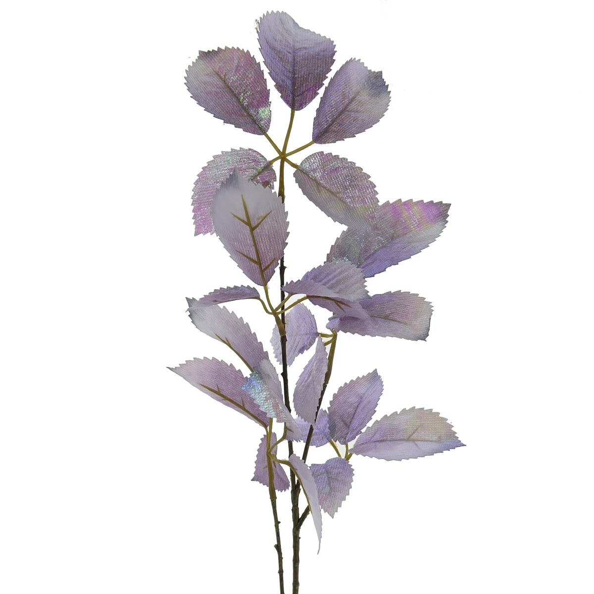 Dpi Deko - Laubzweig Lavendel Irisierend 74 Cm - Kunstpflanzen