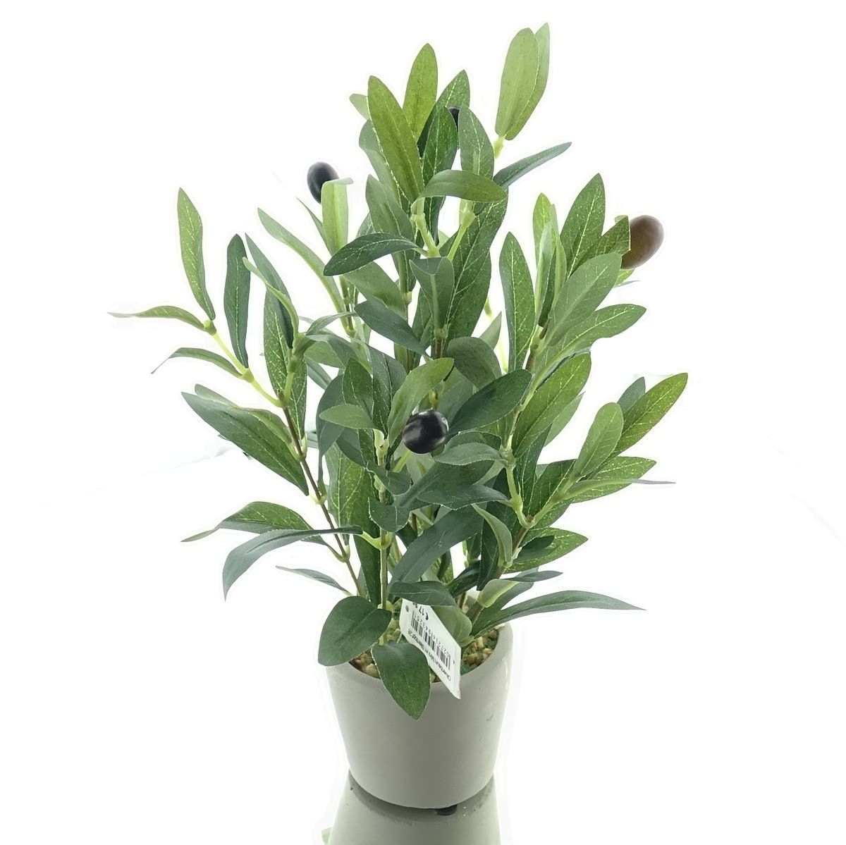 Dpi Olivenbaum Mini Im Steintopf 28 Cm - Kunstpflanzen