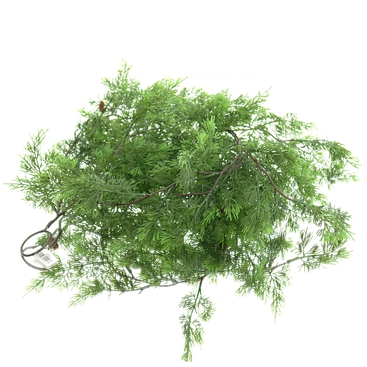 Dpi Koniferen - Girlande Grün Mit Braunen Zapfen 110 Cm - Kunstpflanzen