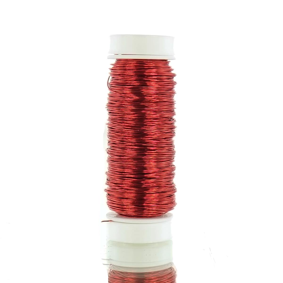 H & R Bastel - Decolackdraht Rot Rostfrei Ø 0,3 Mm - 50 Meter