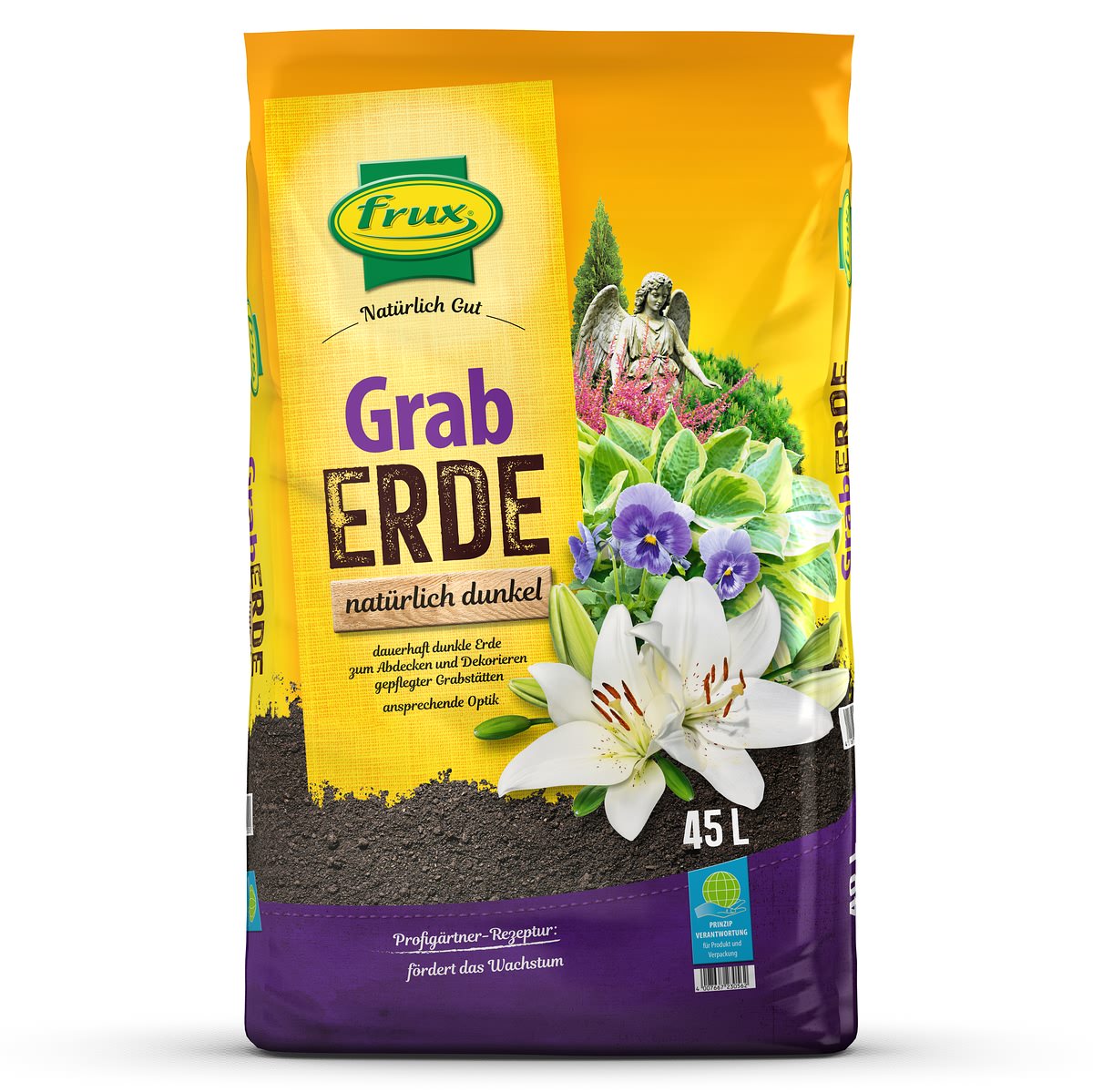 Frux® Pro Graberde Natürlich Dunkel - 45 Liter