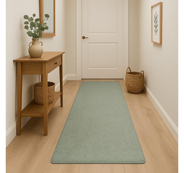 Snapstyle Hochflor Velours Teppich Läufer Mona Creme 80x160cm