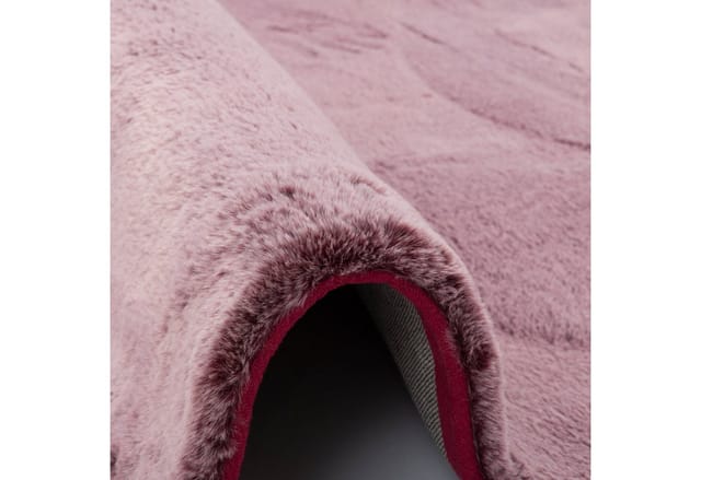 Pergamon Luxus Super Soft Fellteppich Plush Beere 60x90cm
