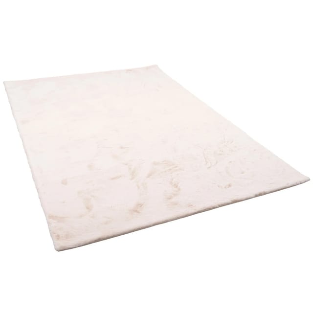 Pergamon Luxus Super Soft Fellteppich Plush Creme 160x230cm