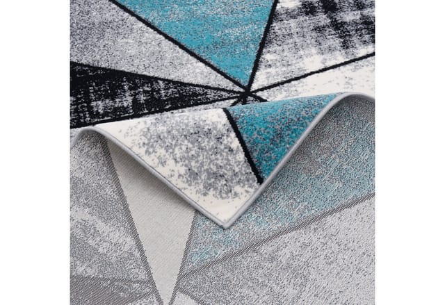 Pergamon Designer Teppich Brilliant Magic Blau 120x170cm