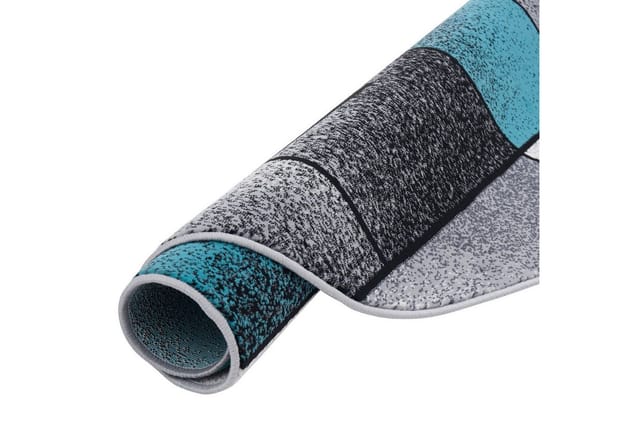 Pergamon Designer Teppich Brilliant Fantasy Blau 200cm Rund
