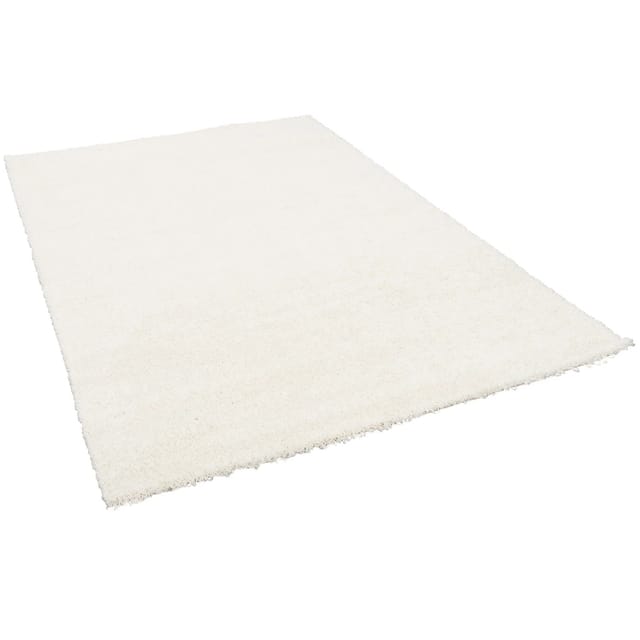 Pergamon Hochflor Langflor Teppich Aloha Weiss 120x170cm