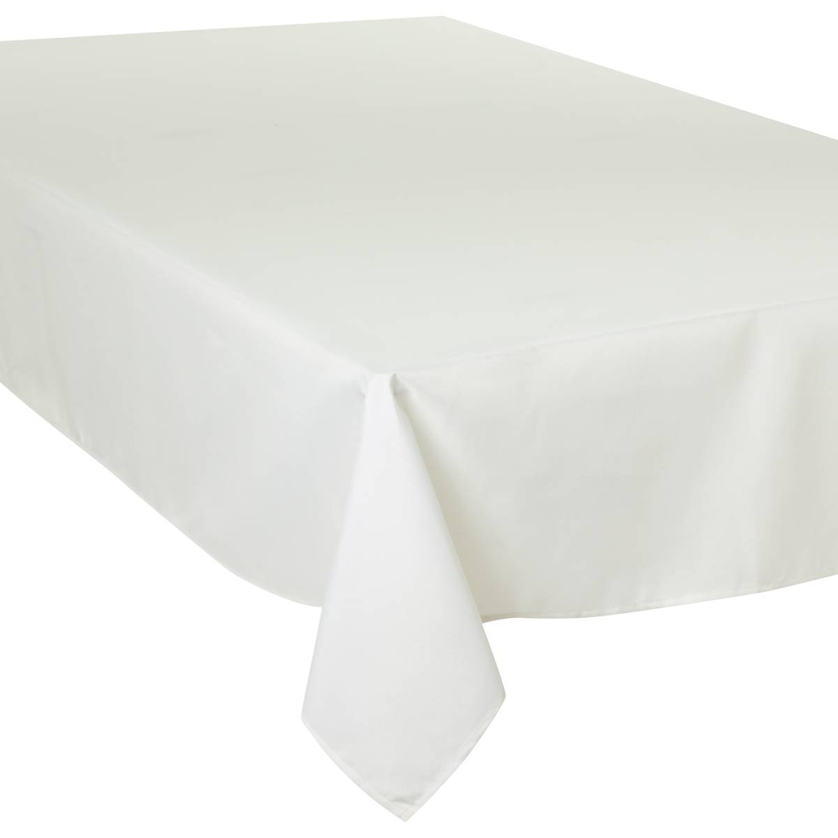 Atmosphera - Fleckenabweisende Tischdecke - Elfenbeinfarben - 150x300 Cm Créateur D'Intérieur