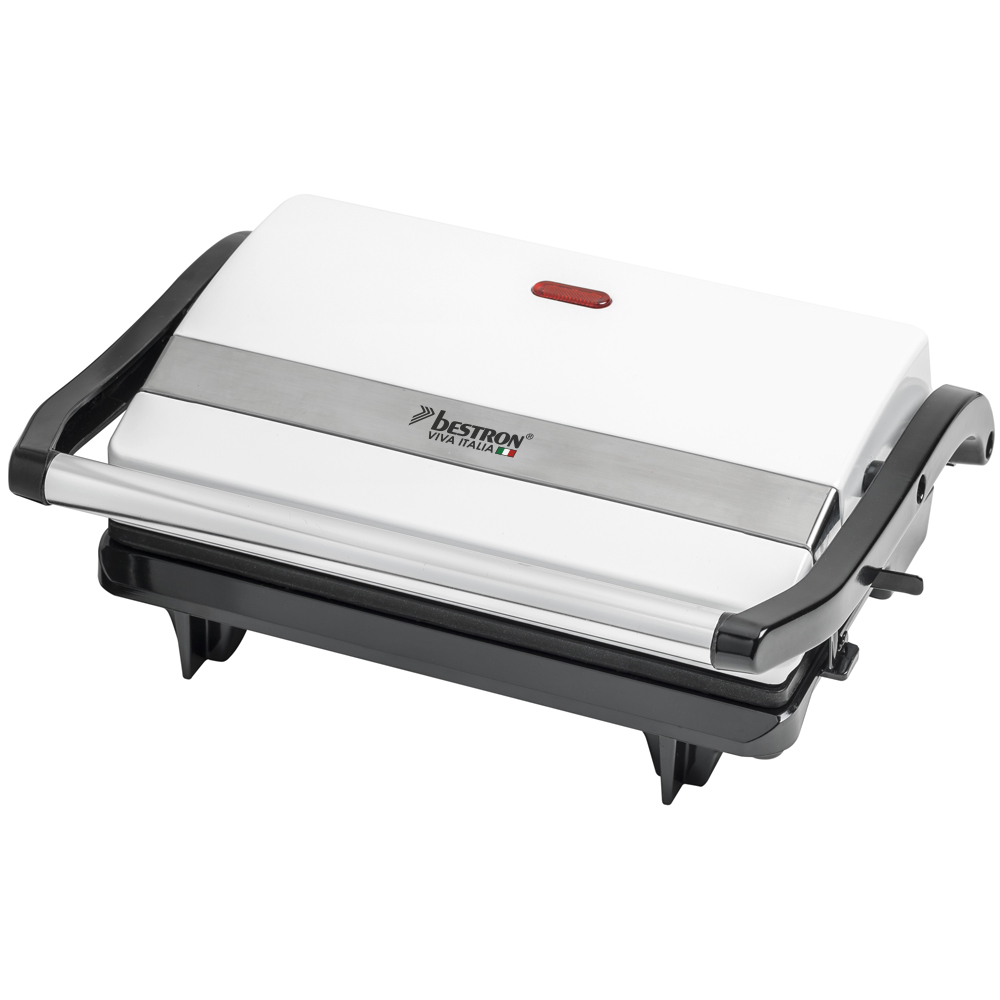 Fleisch- Und Paninigrill 700w Weiß - Bestron - Apm123w