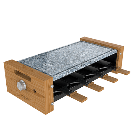 Raclette Holz Cecotec Käse&ampgrill 8400 Holz