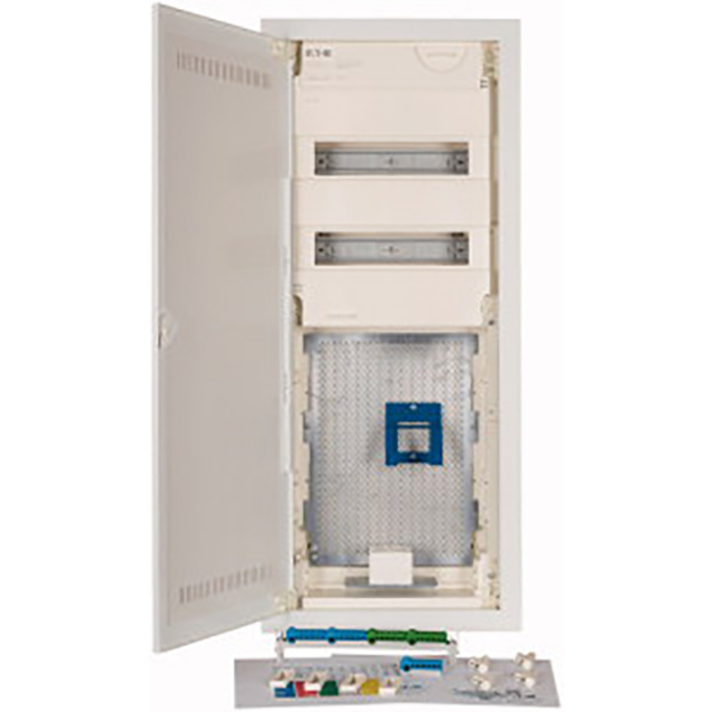 Eaton Verteilerpanel Weiß 12 Abteilungen 5 Reihen