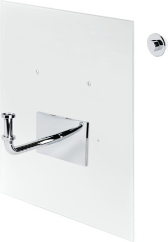 Abdeckplatte 8064.22 In 780x720mm Glas Klar/hellgrau