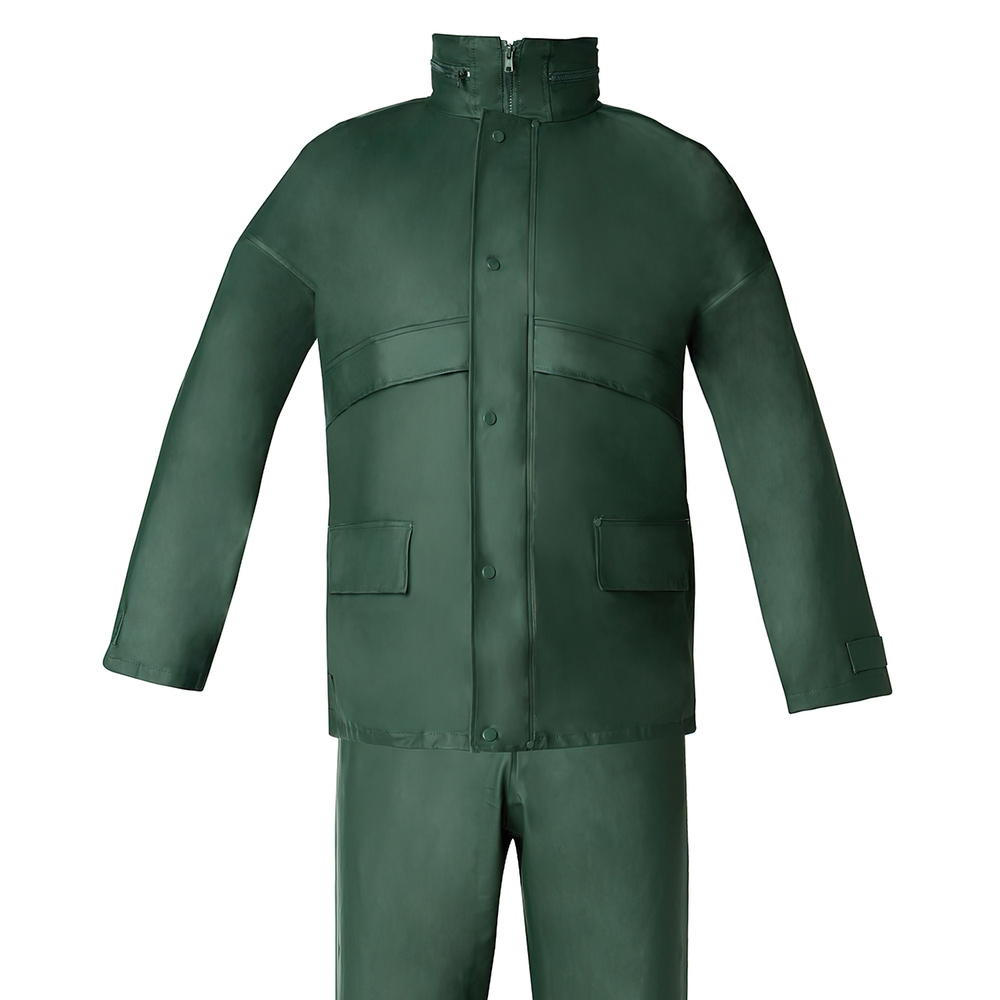 Linea Professional - Wasserdichter Anzug Aus Grünem Polyurethan, Größe 8-xl - Wolfpack