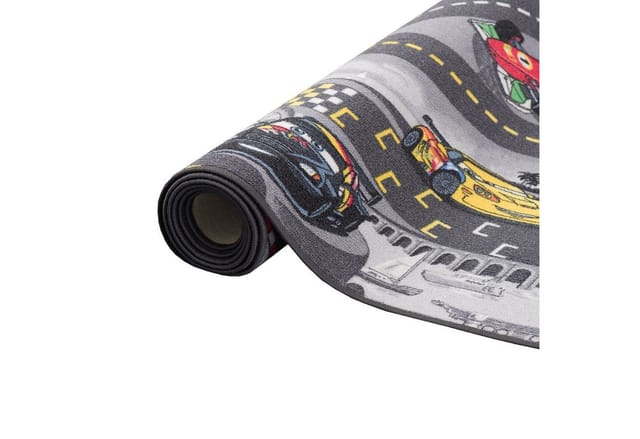 Snapstyle Kinder und Spielteppich Disney Cars Grau 100x100cm
