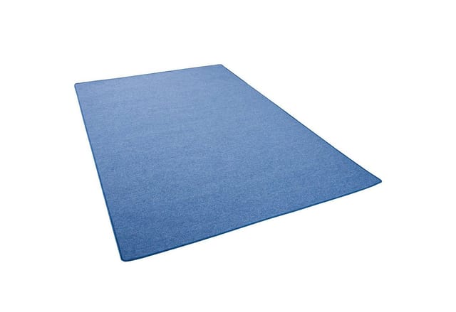 Snapstyle Feinschlingen Velour Teppich Strong Blau 80x160cm