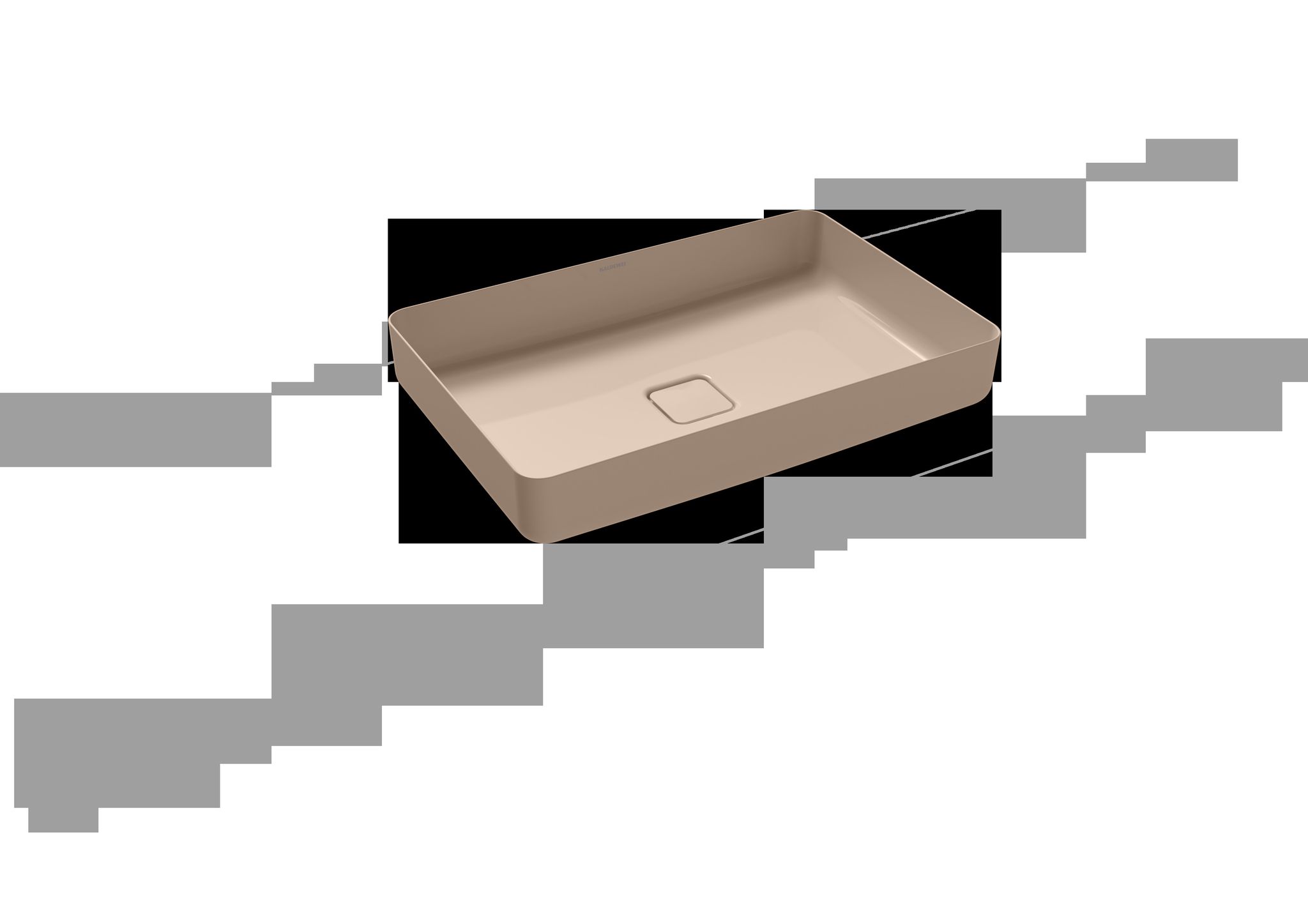 Kaldewei Schale Miena Rechteckig 119x380x580mm, Bahamabeige, Ohne Hl, Ohne Ül Mit Perl-effekt