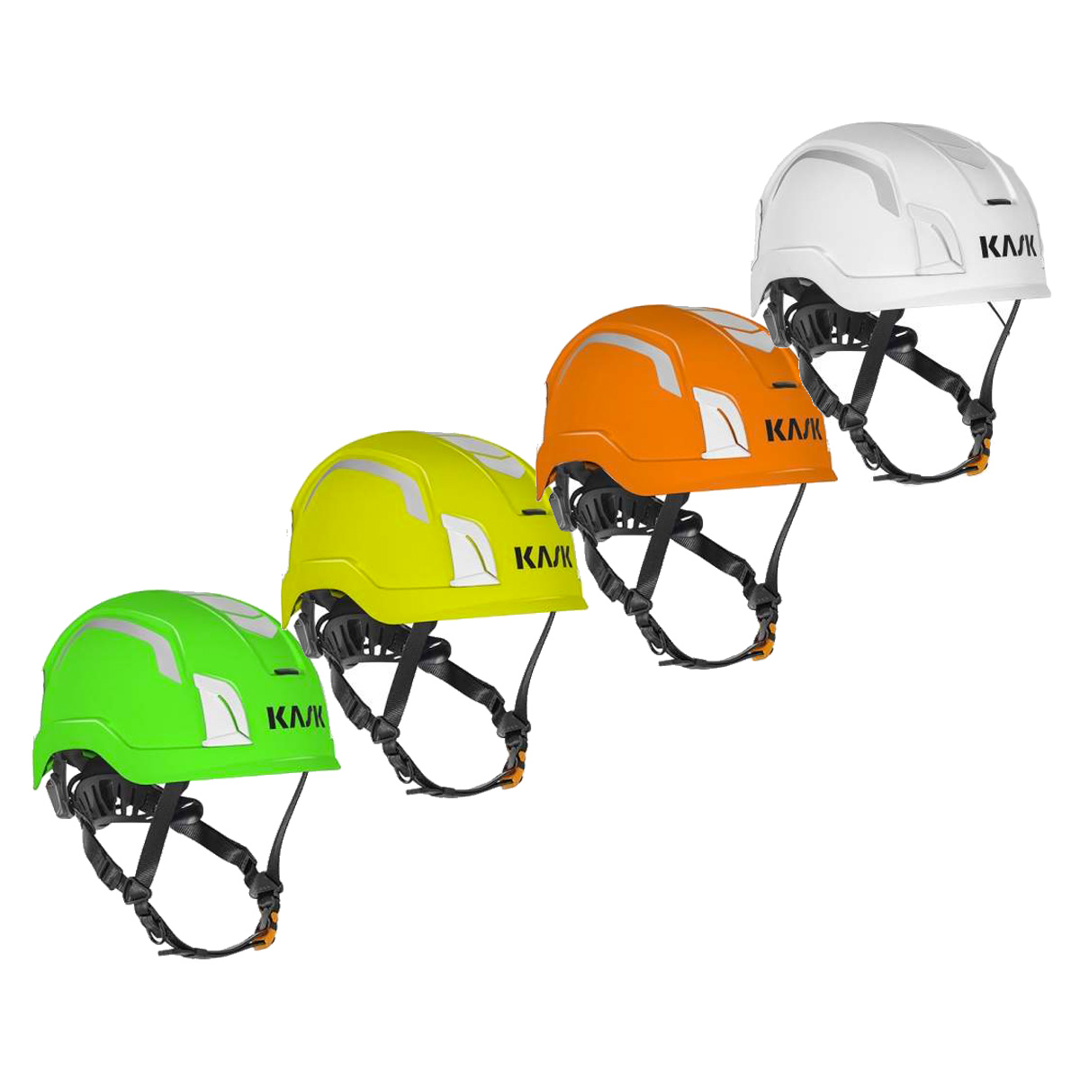 Kask Zenith X Hi Viz Warnschutz Arbeitshelm - - Gelb