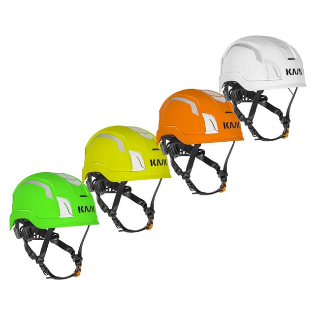 Kask Zenith X Hi Viz Warnschutz Arbeitshelm - - Gelb