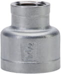 Tecuro - Es Reduktionsmuffe Edelstahl V4a, Beidseitig Ig, Typ 240 1 1/2 X 1 1/4 Zoll