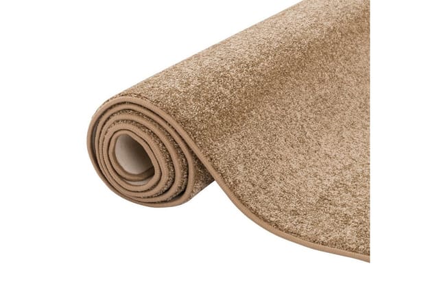 Snapstyle Hochflor Velours Teppich Luna Karamell 80x160cm