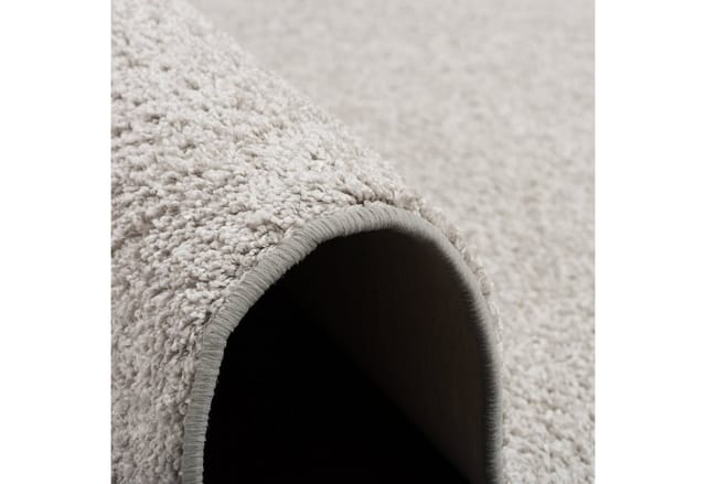 Snapstyle Hochflor Velours Teppich Mona Silbergrau 80x160cm