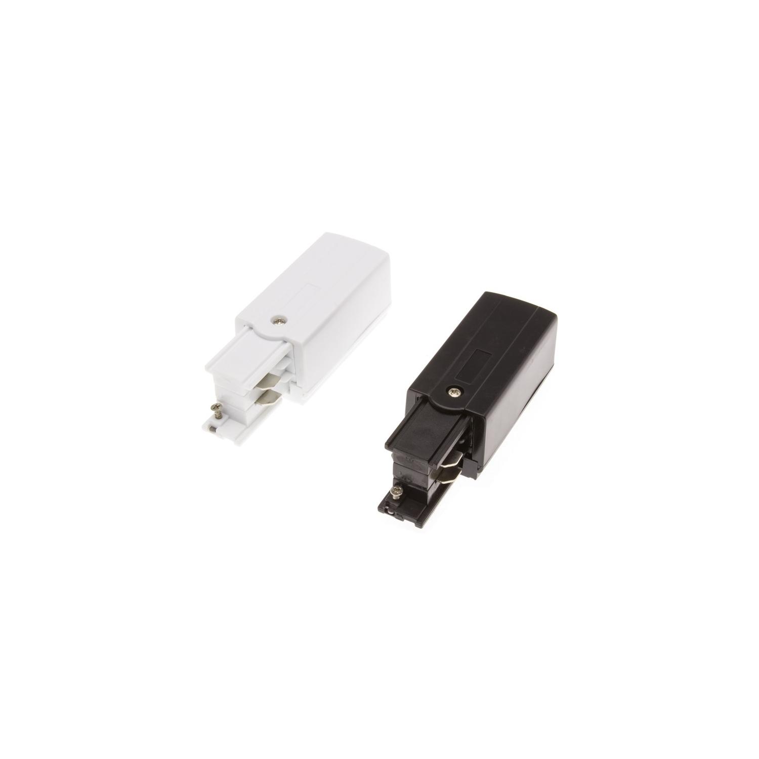 Einspeisung Left Side Für 3-phasenstromschiene Weiß