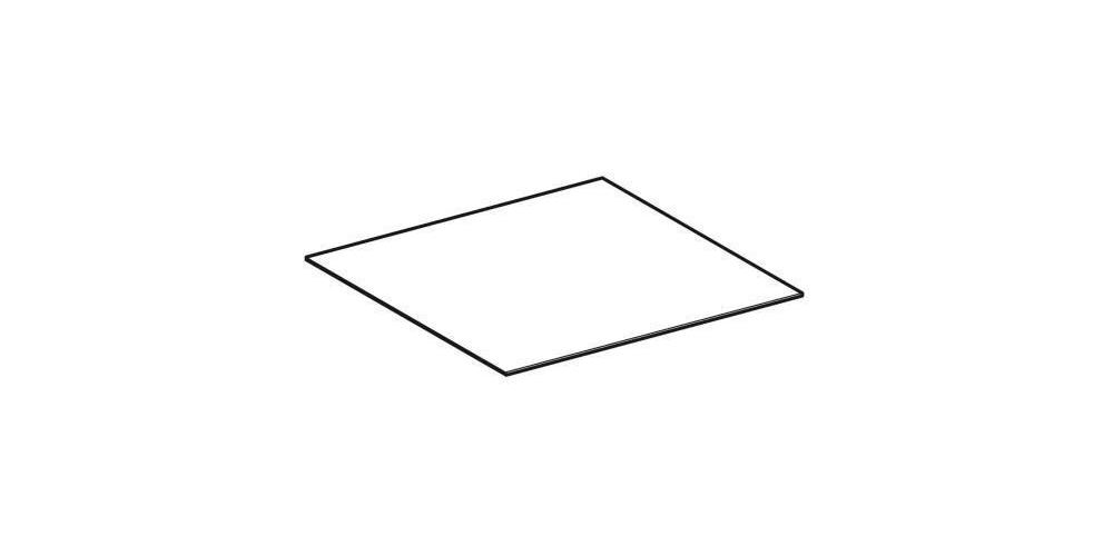 Ge Abdeckplatte /glas Für Seitenschrank Acanto, Lava