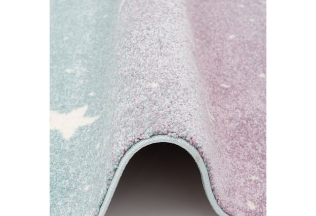 Pergamon Kinder Teppich Maui Kids Wolkenhimmel Rosa 80x150cm