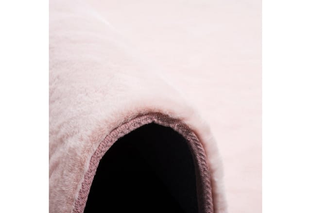 Pergamon Luxus Super Soft Fellteppich Plush Rosa 60x90cm