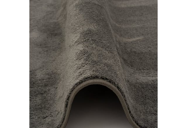 Pergamon Luxus Super Soft Hochflor Langflor Teppich Melia Anthrazit 80x150cm